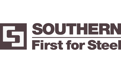 southern first for steel logo