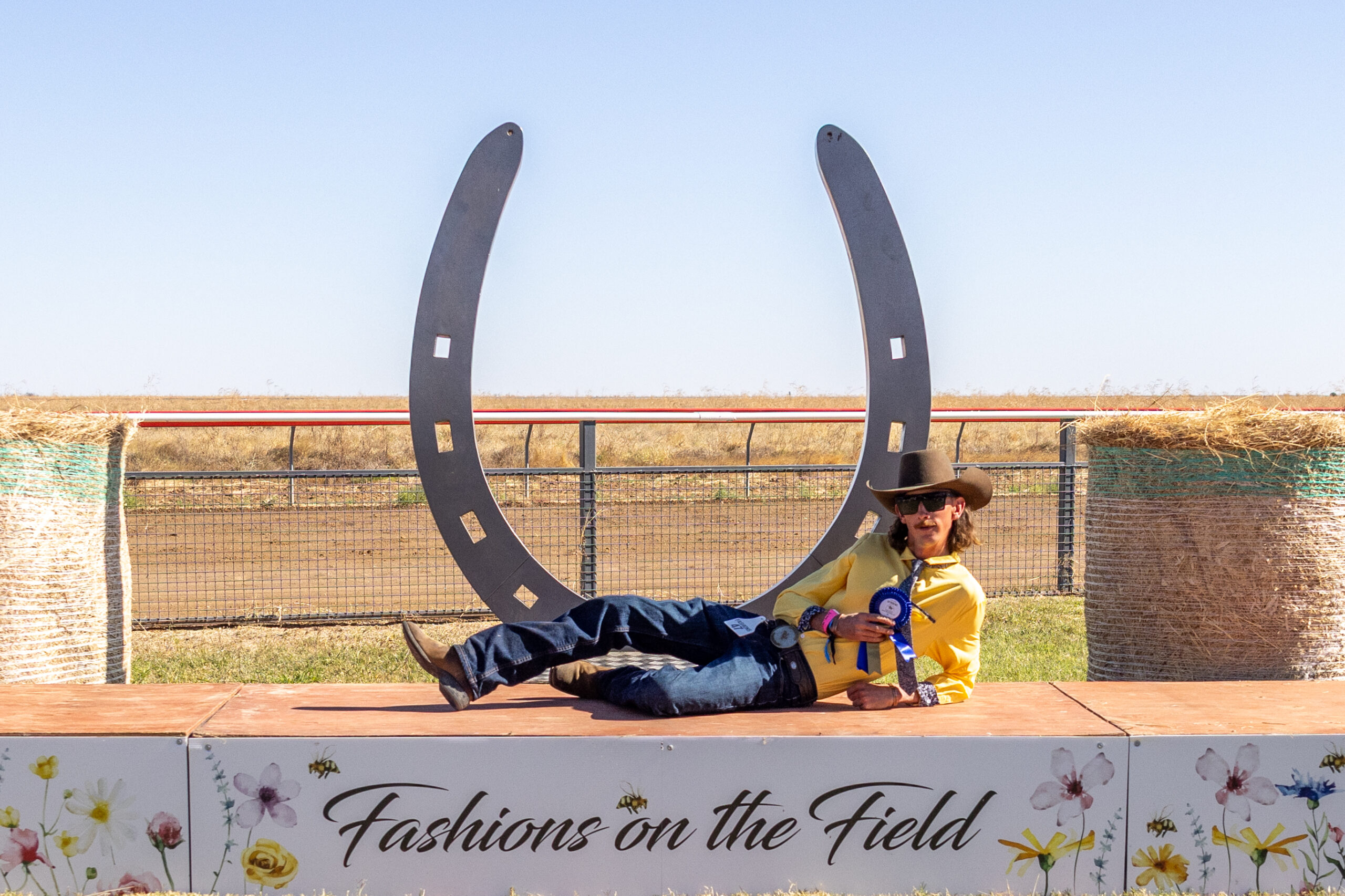 Race day fashion at Julia Creek