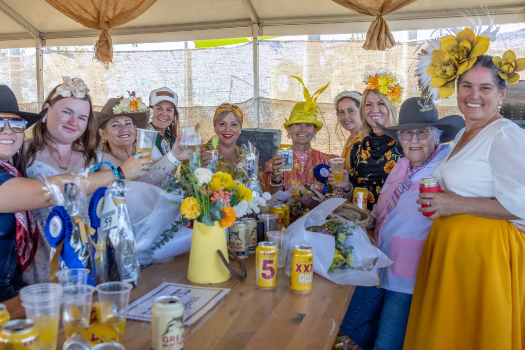 Race day fashion at Julia Creek